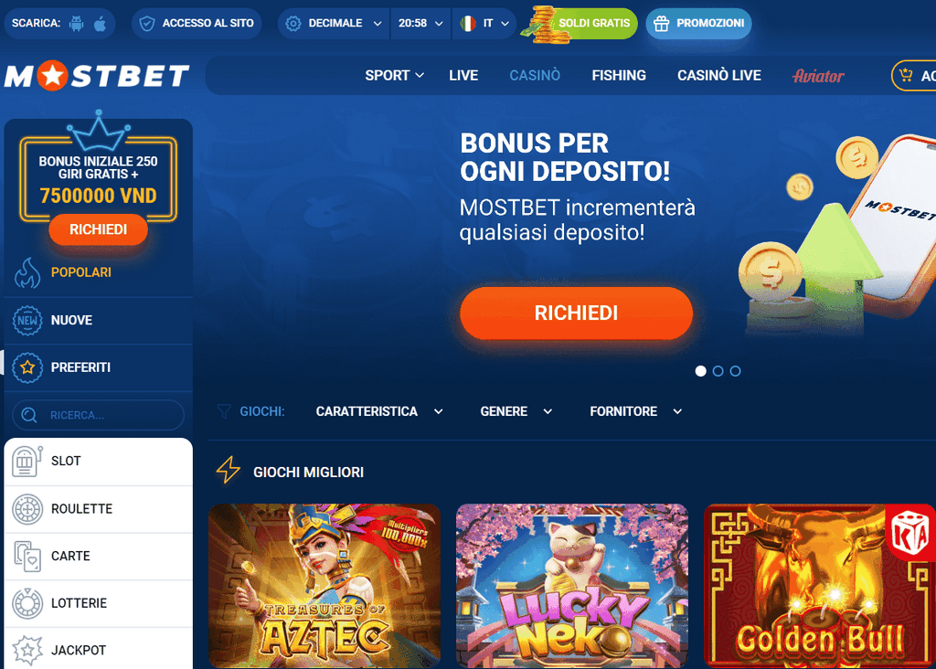 БК Mostbet и основной сайт казино - действующее зеркало Mostbet 2025