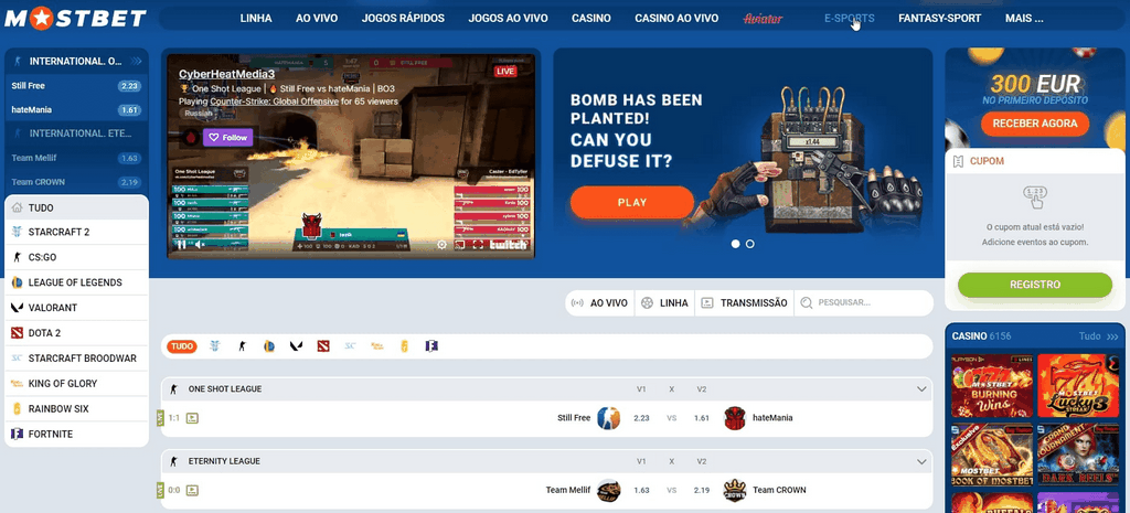 MostBet Casino Mirror